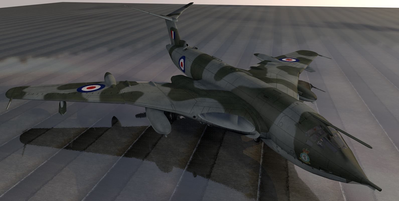 Handley Page Victor SR Mk-2 3D model_4