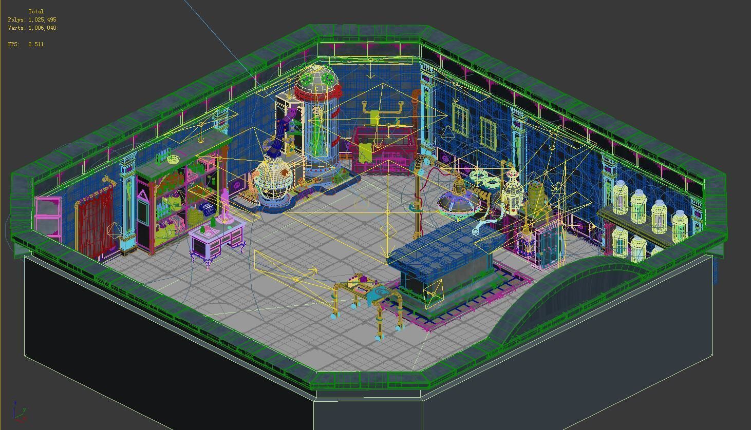 Church Hospital - Operating Room 01 3D model_5