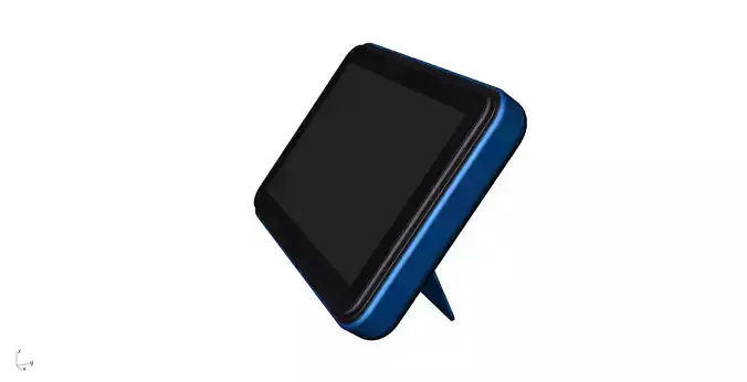 Pad display design blue