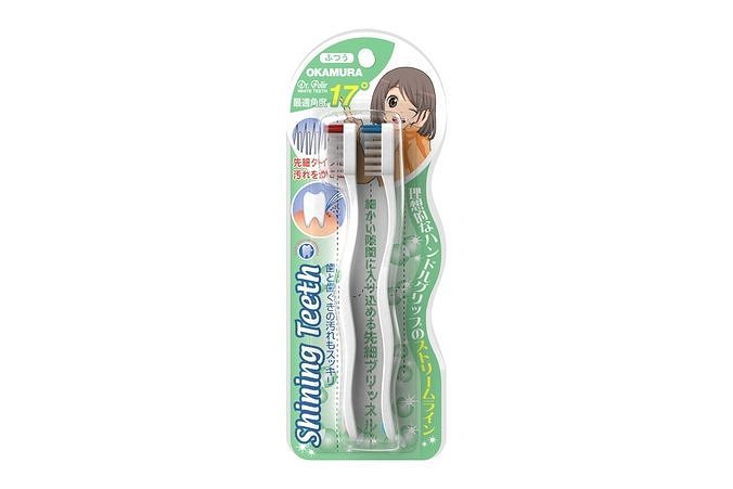 Toothbrush two toothbrushes in package Free 3D model