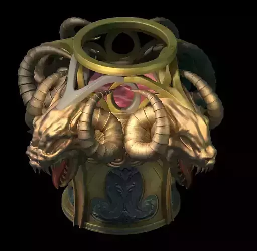 Seven Angel Altar - Brazier 01