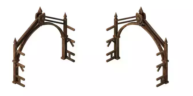 Racing Area - Wooden Doors 01