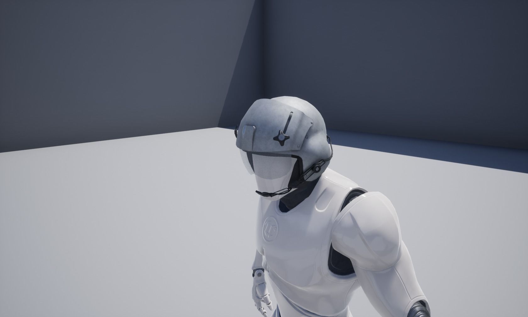 Gentex SPH 5  helmet Low-poly 3D model_26