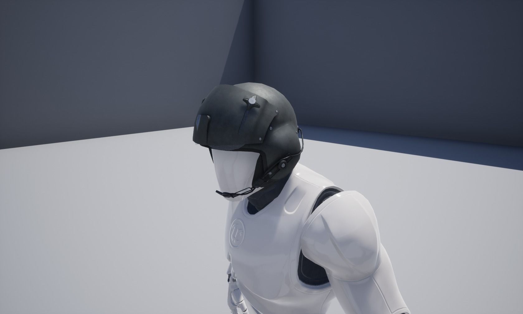 Gentex SPH 5  helmet Low-poly 3D model_20