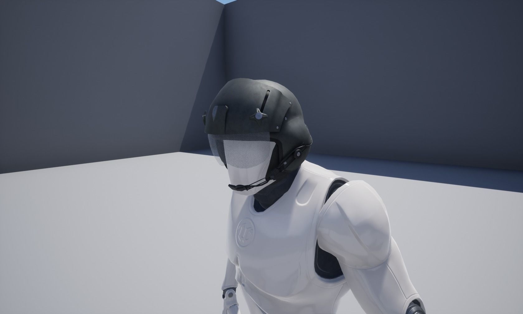 Gentex SPH 5  helmet Low-poly 3D model_23