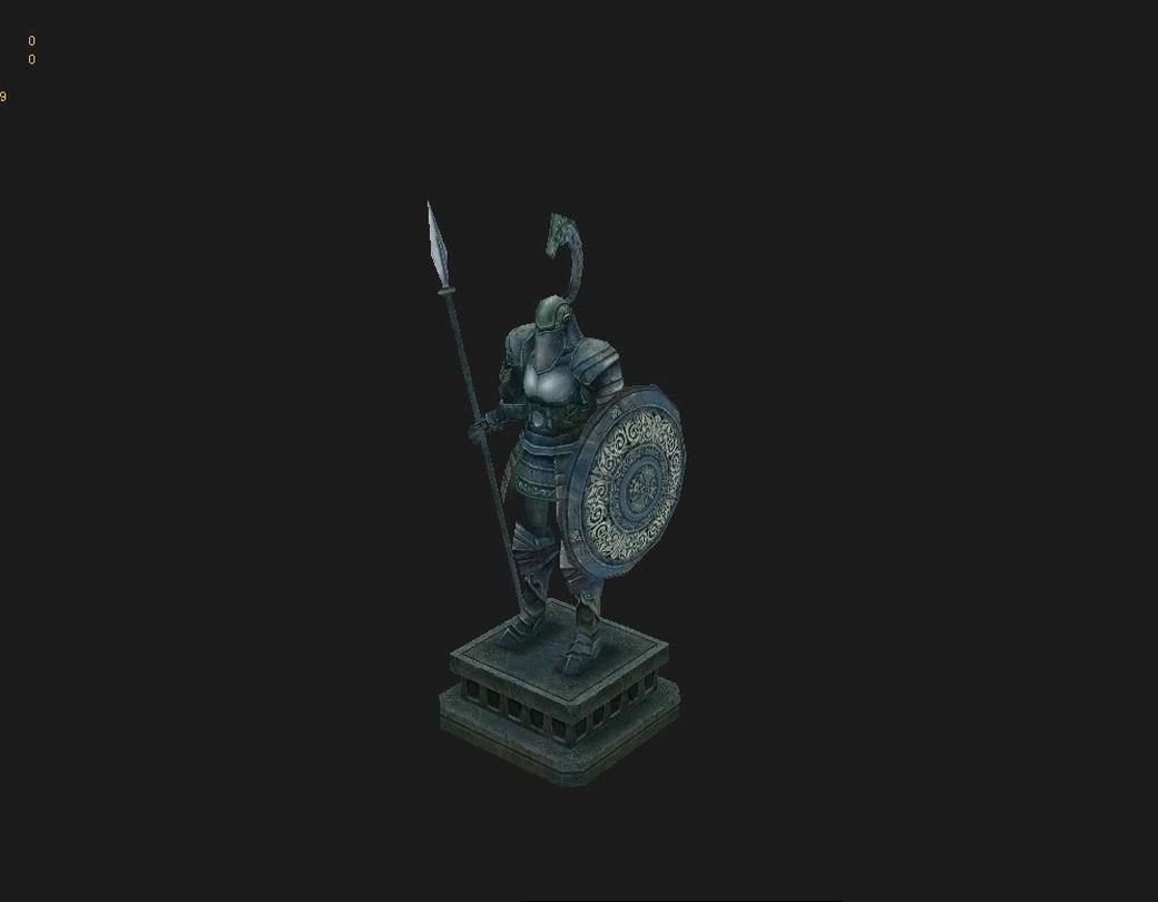 Vampire City - Corridor Armor 01 3D model_2