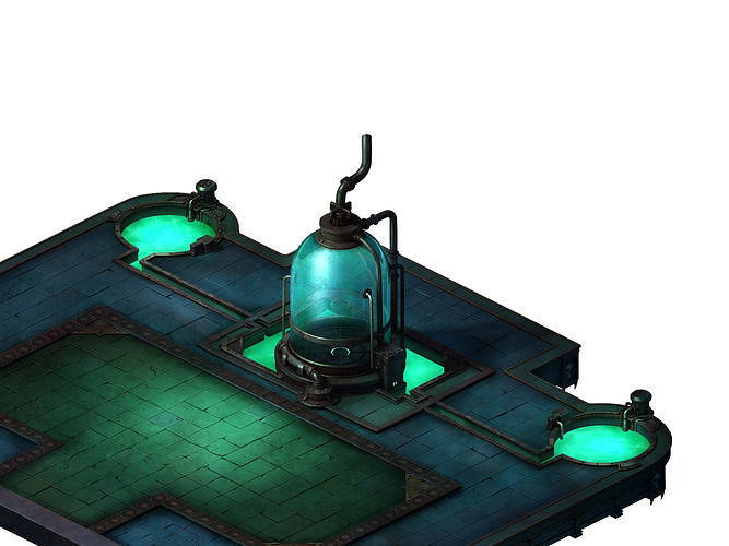 Vampire - Biochemical furnace 3D model