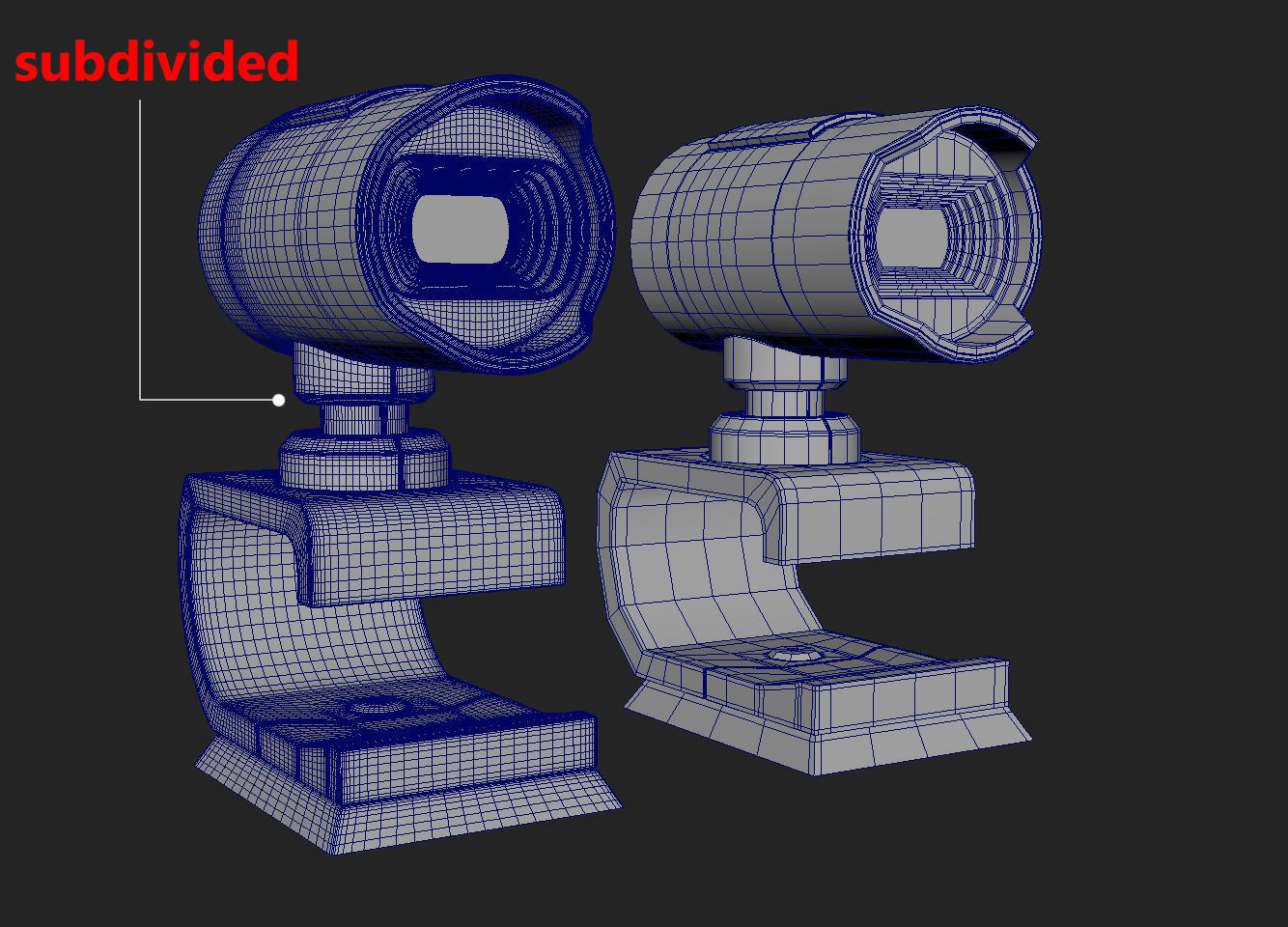 lifecam microsoft webcam Low-poly 3D model_7