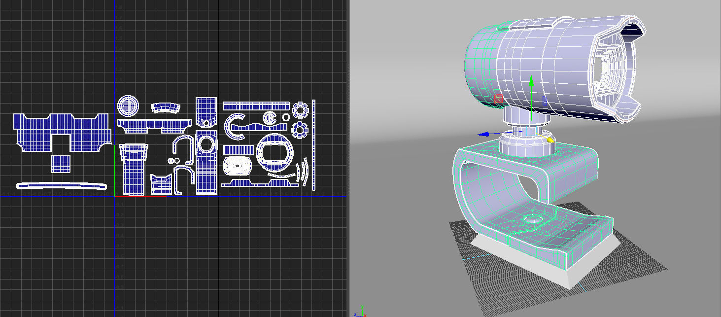 lifecam microsoft webcam Low-poly 3D model_8