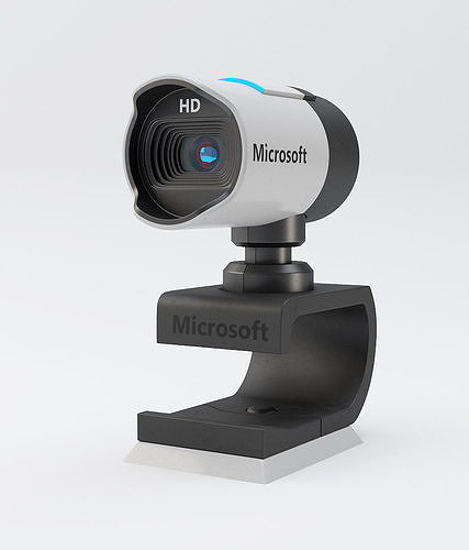 lifecam microsoft webcam Low-poly 3D model