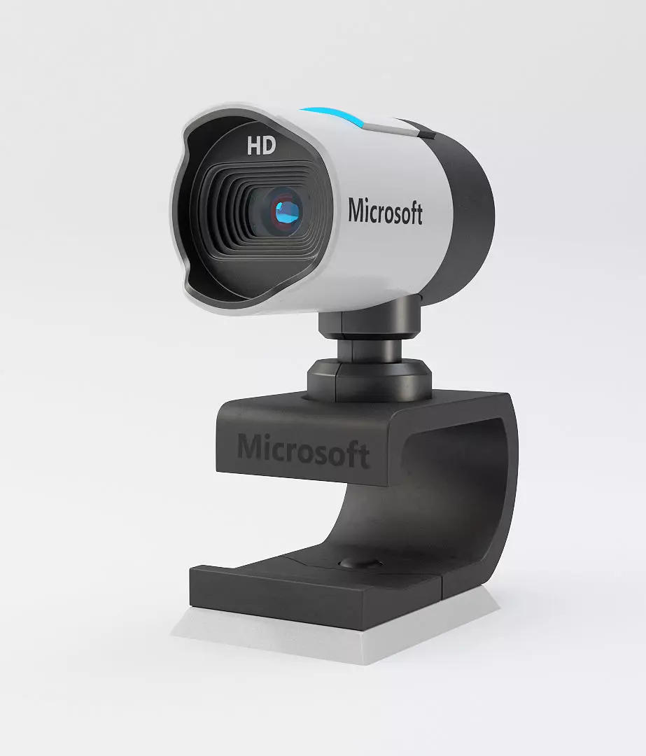 lifecam microsoft webcam Low-poly 3D model_0