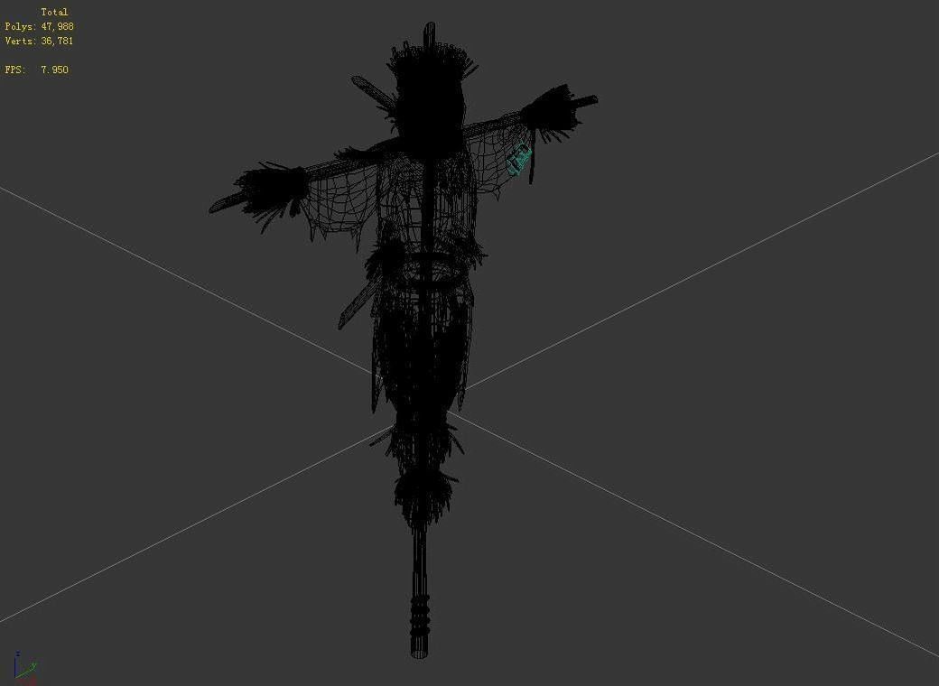 Vampire Sinat - Scarecrow 031 3D model_5