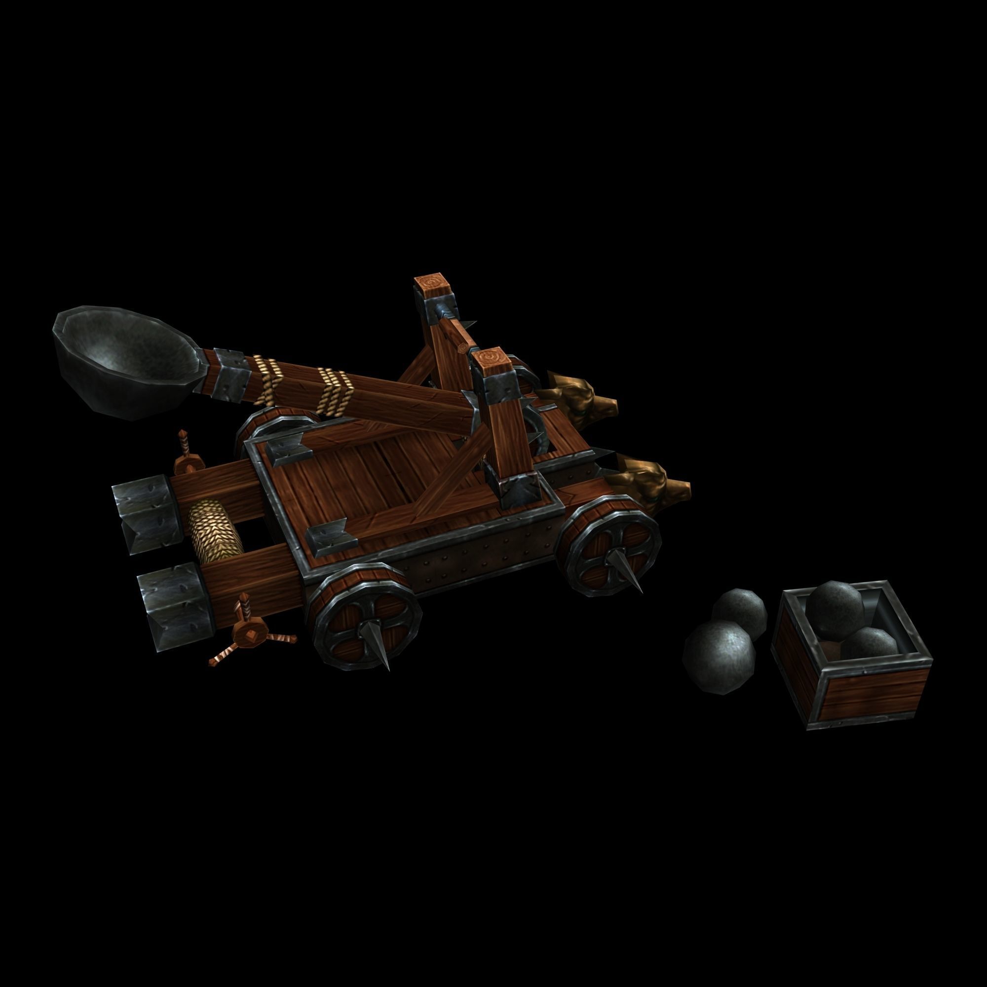 Vampire - Ranger Catapults 01 3D model_1