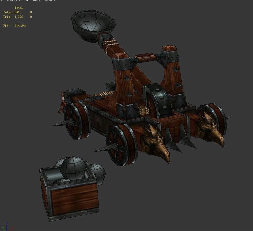 Vampire - Ranger Catapults 01 3D model_4