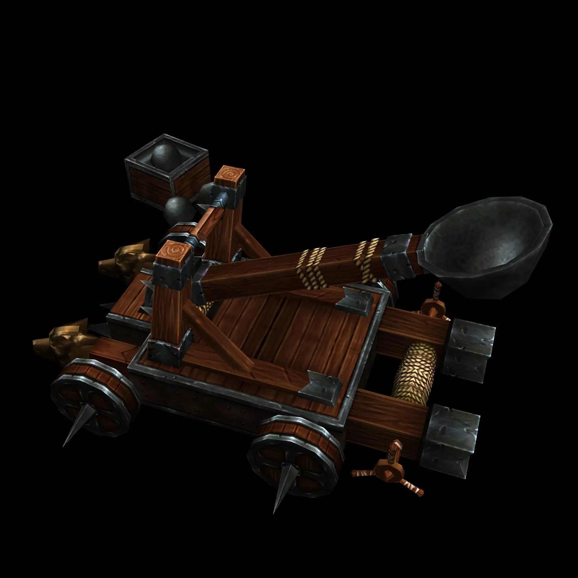 Vampire - Ranger Catapults 01 3D model_0