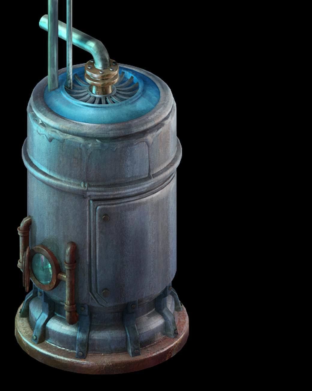Wicked Creature - Chemical Storage Tanks 01 3D model_1