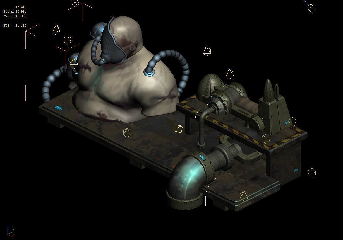 Wicked Creator - Experiment station 3D model_2