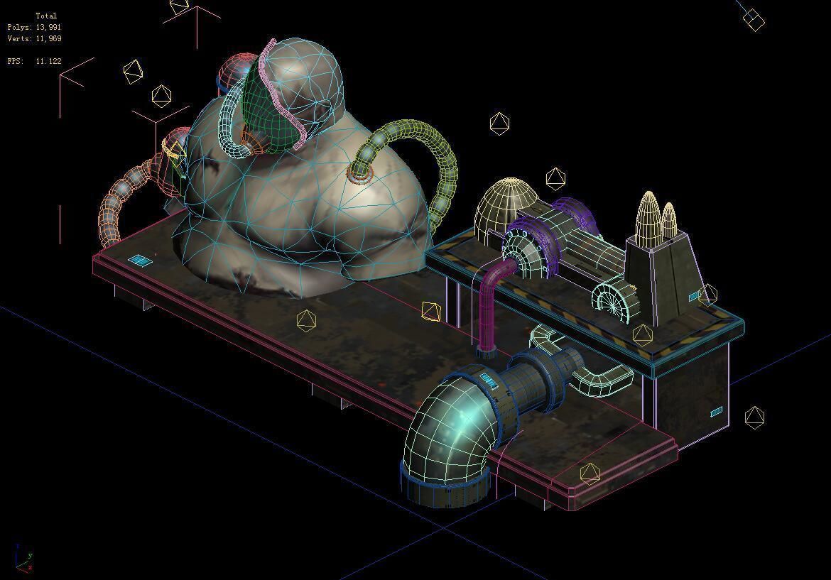 Wicked Creator - Experiment station 3D model_3