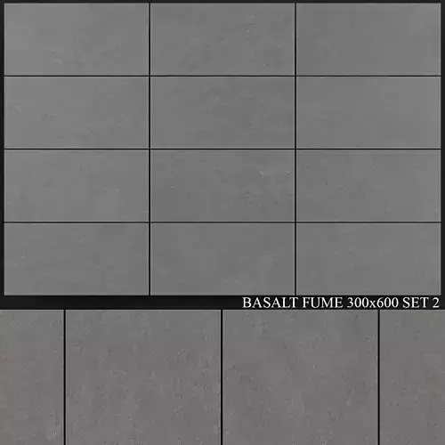 Yurtbay Seramik Basalt Fume 300x600 Set 2