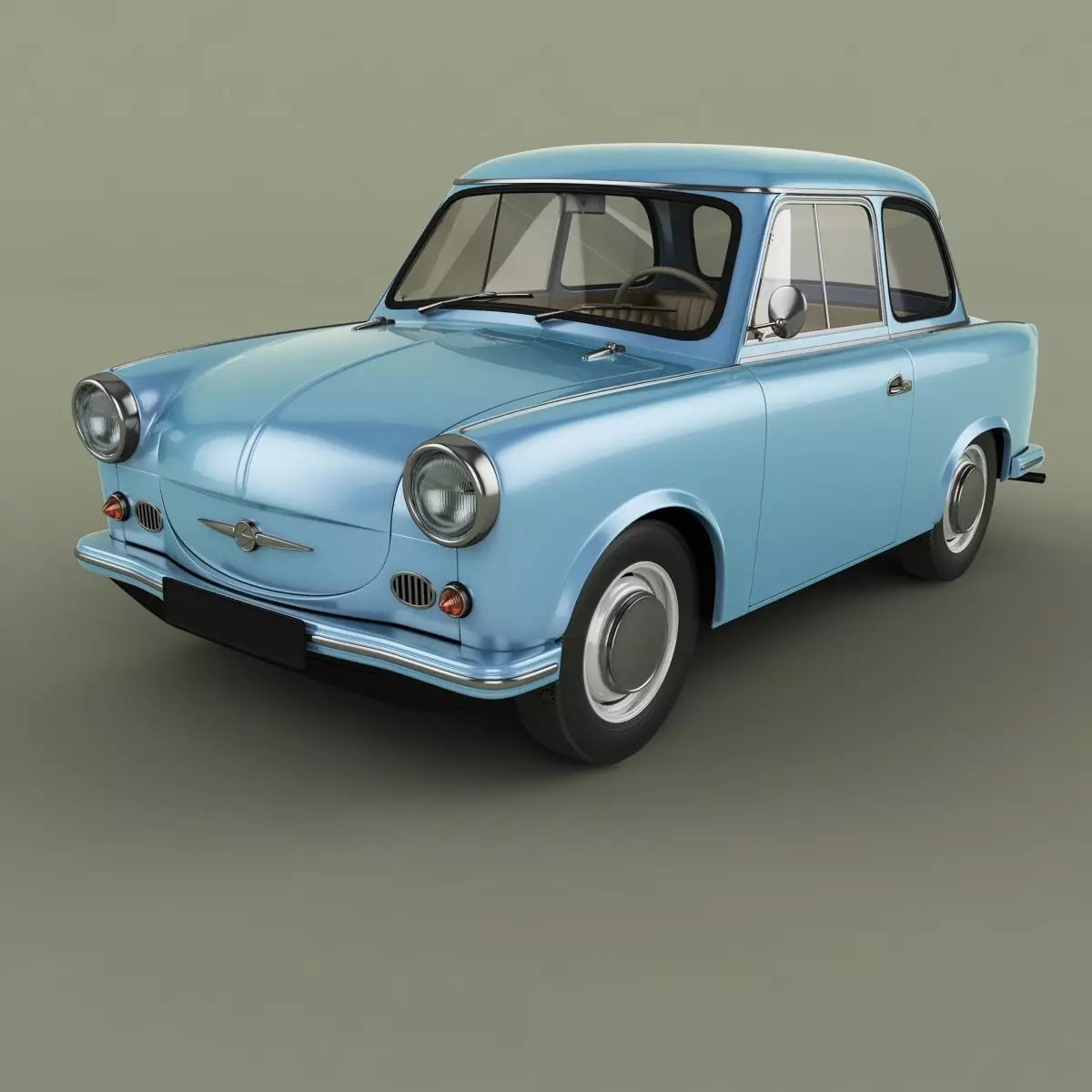 Trabant P50 3D model