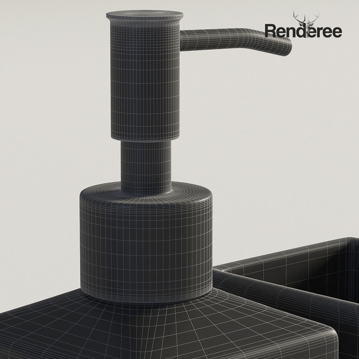 Bathroom Big Set 3D model_3