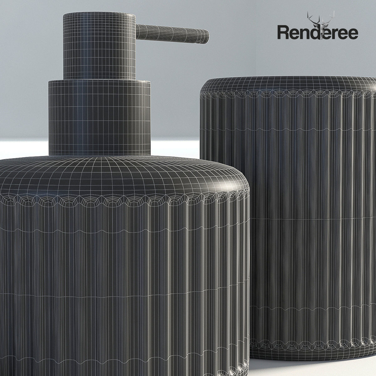 Bathroom Big Set 3D model_61