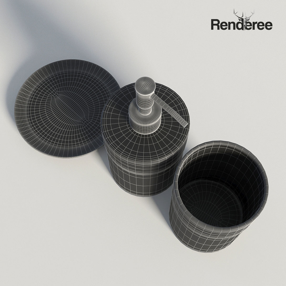 Bathroom Big Set 3D model_20