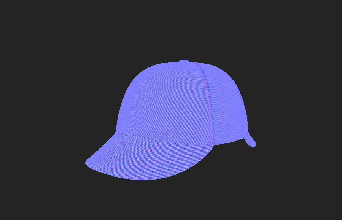 Deerstalker Hat 3D model_7