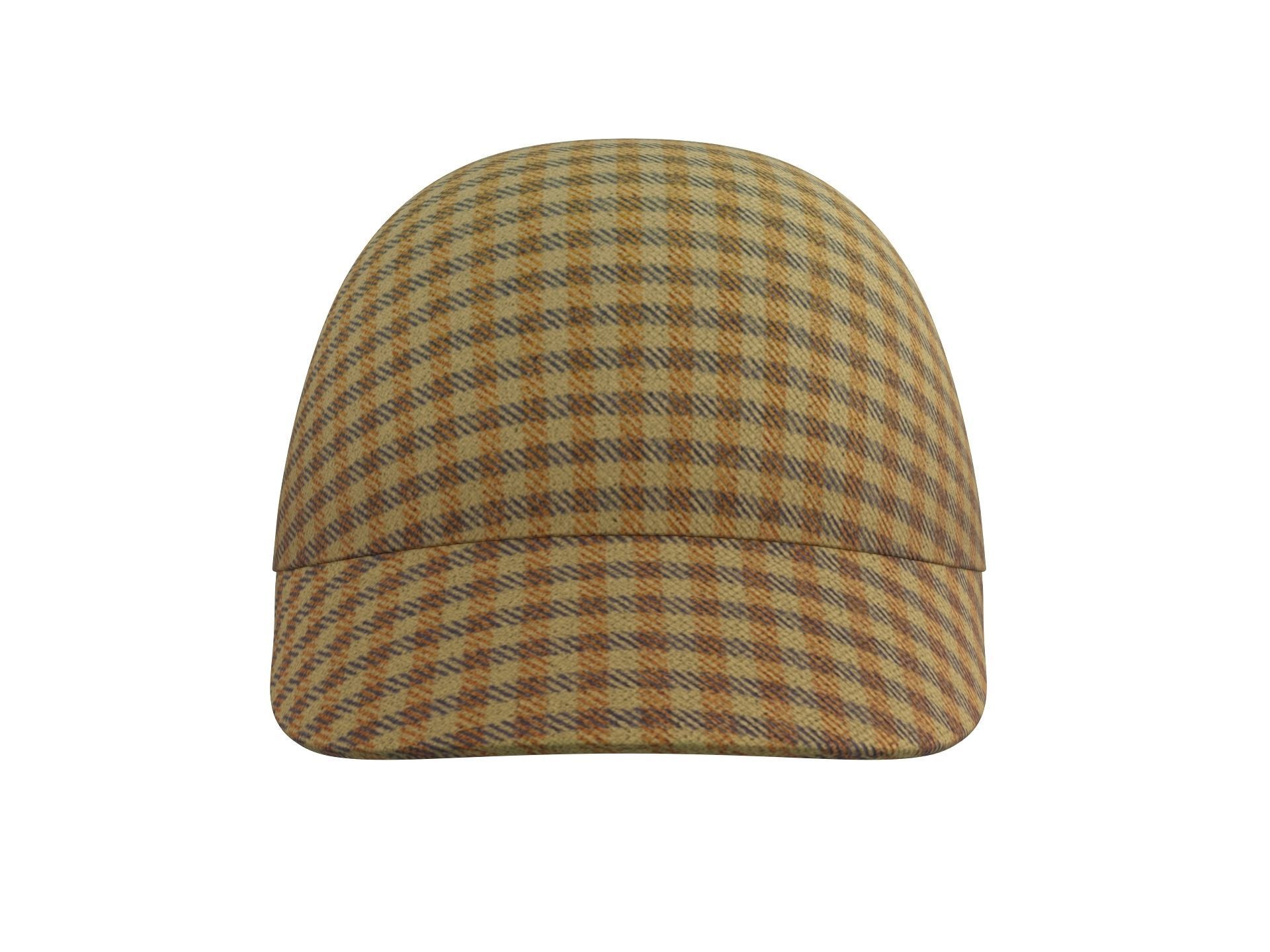 Deerstalker Hat 3D model_3