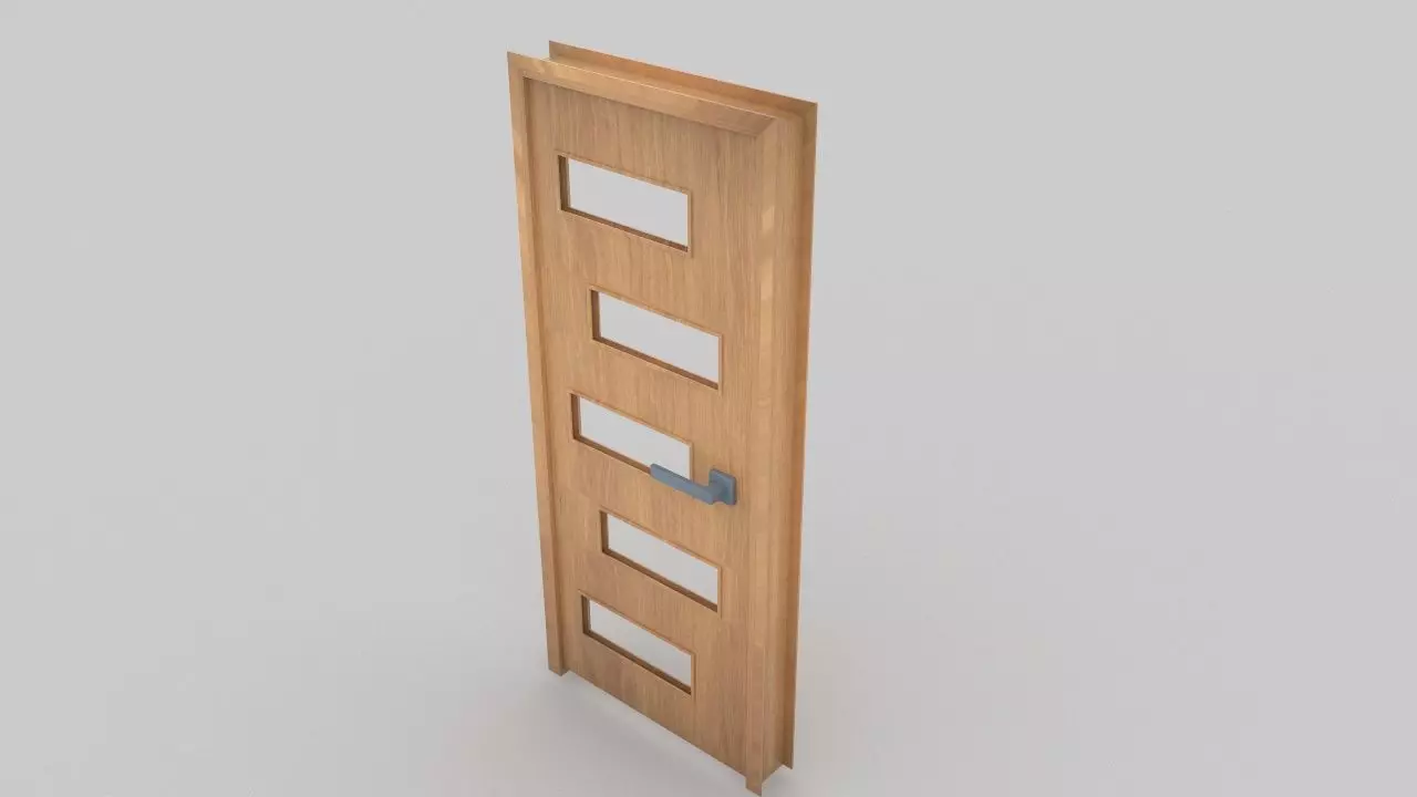 Door interior Free 3D model