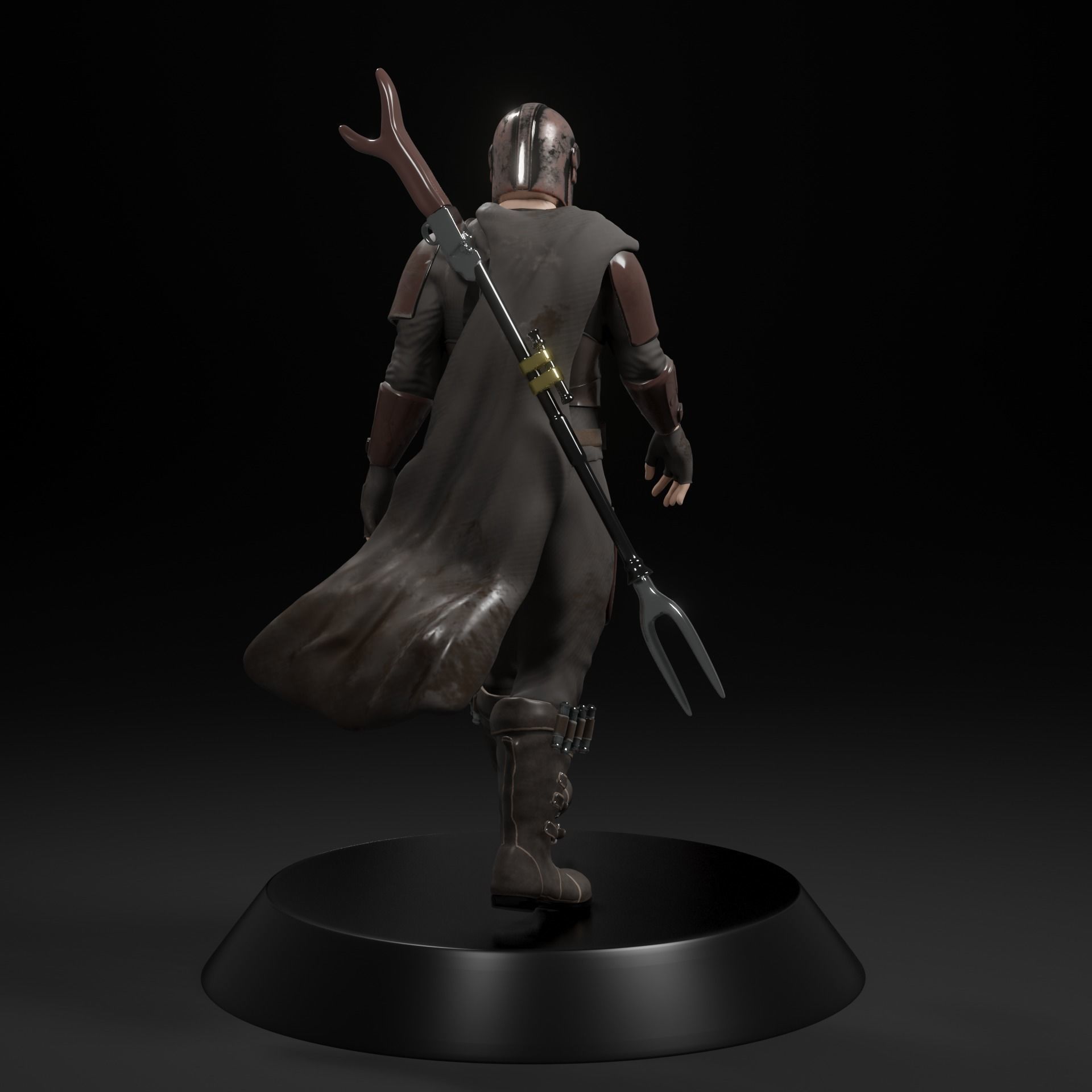 Mandalorian 3d printable Free 3D print model_7