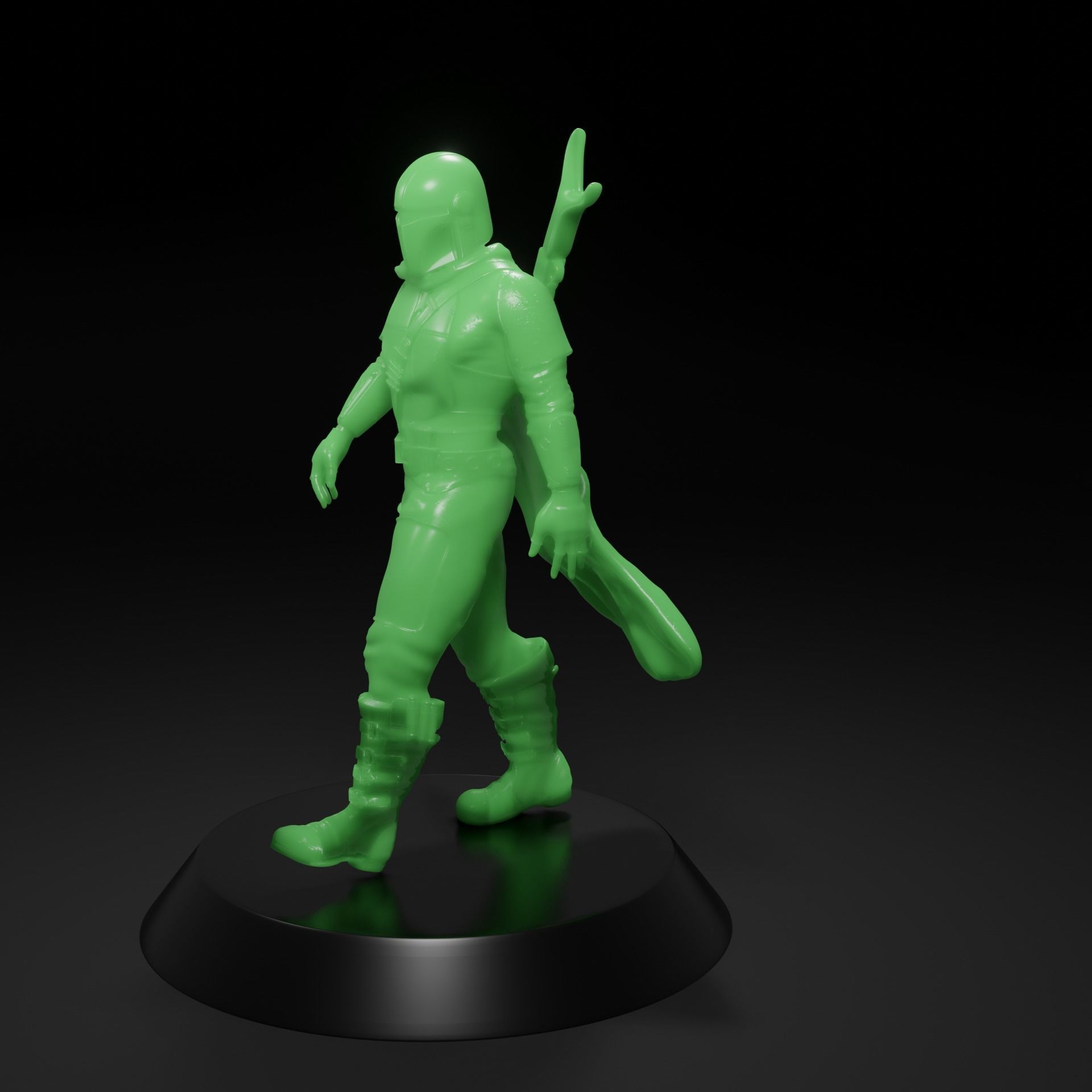 Mandalorian 3d printable Free 3D print model_9