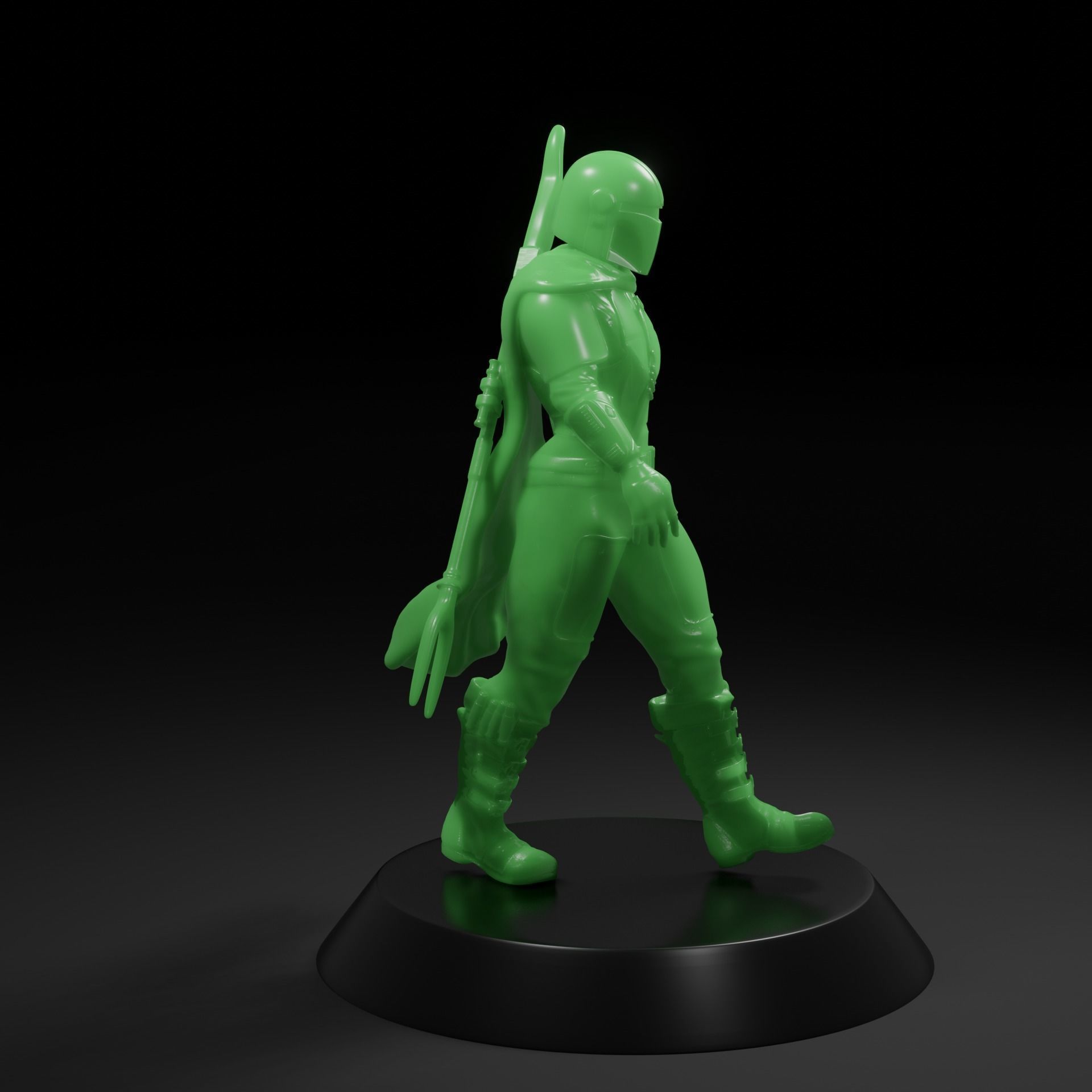 Mandalorian 3d printable Free 3D print model_10