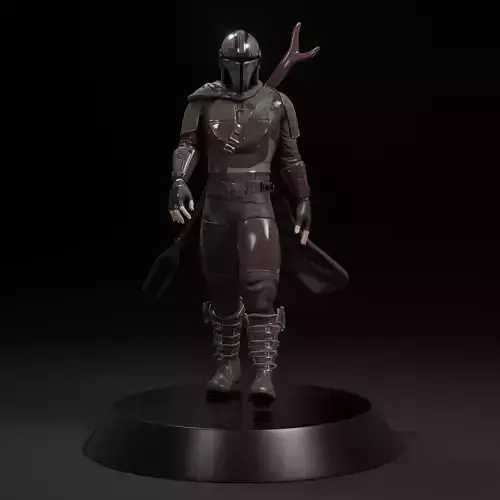 Mandalorian 3d printable Free 3D print model