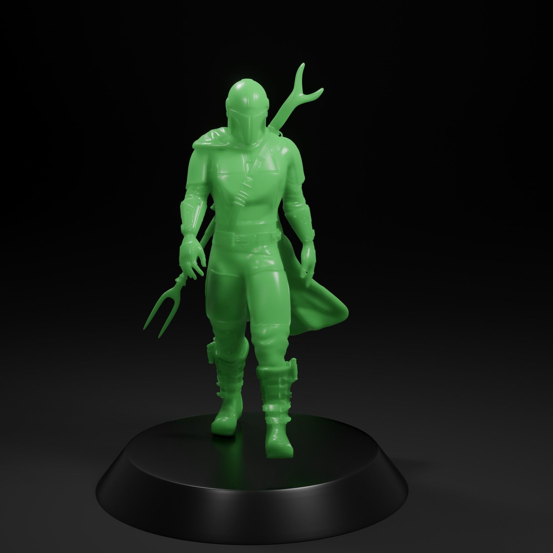 Mandalorian 3d printable Free 3D print model_8