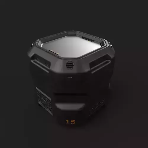 Sci-Fi Box-02 3D model