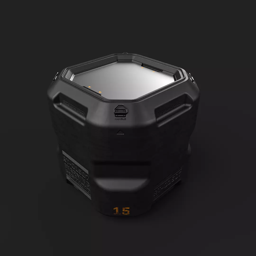 Sci-Fi Box-02 3D model_0