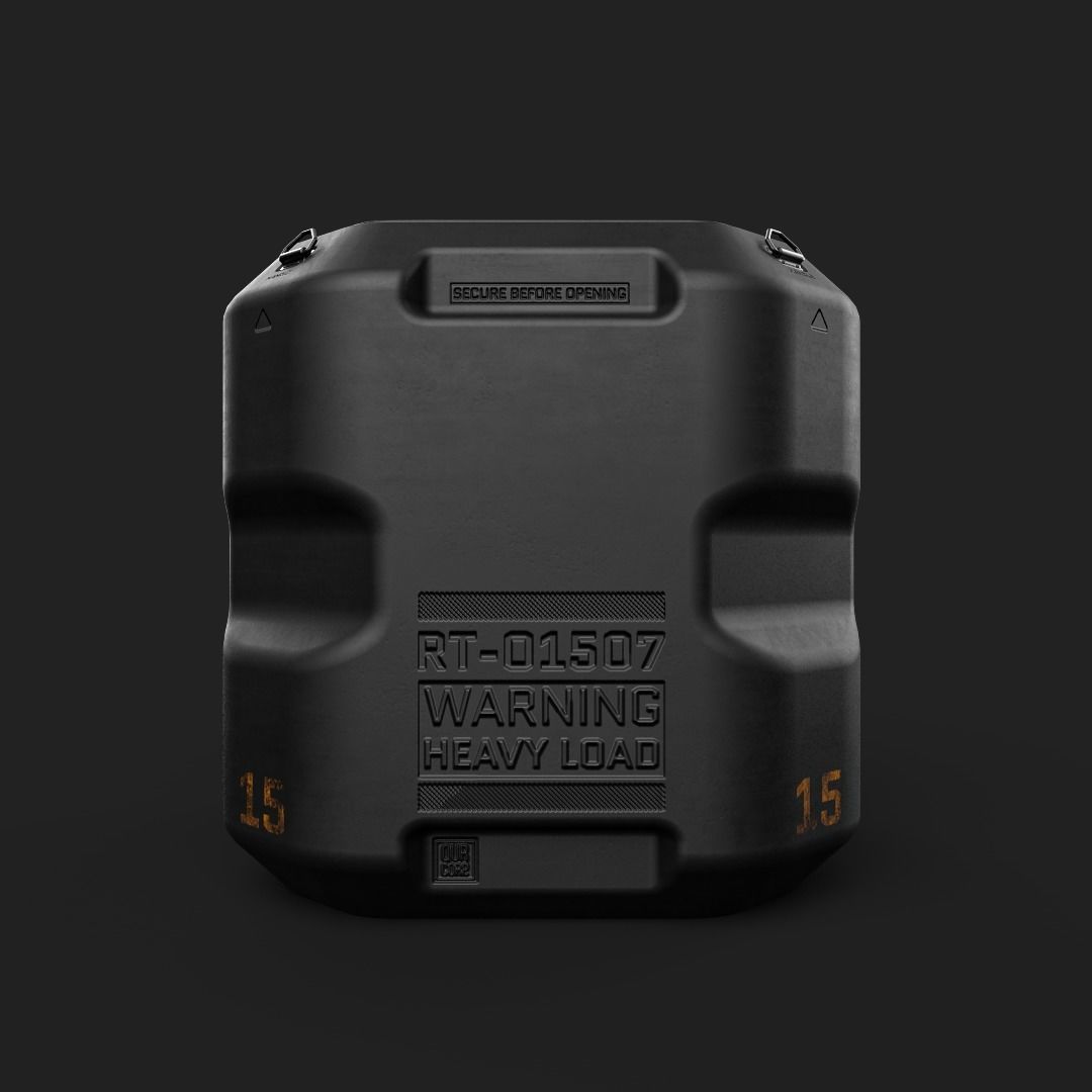 Sci-Fi Box-02 3D model_1