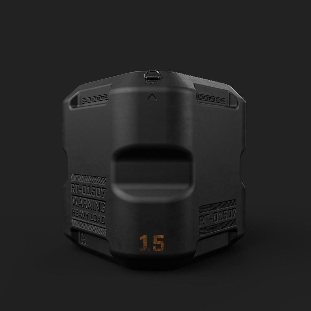 Sci-Fi Box-02 3D model_3