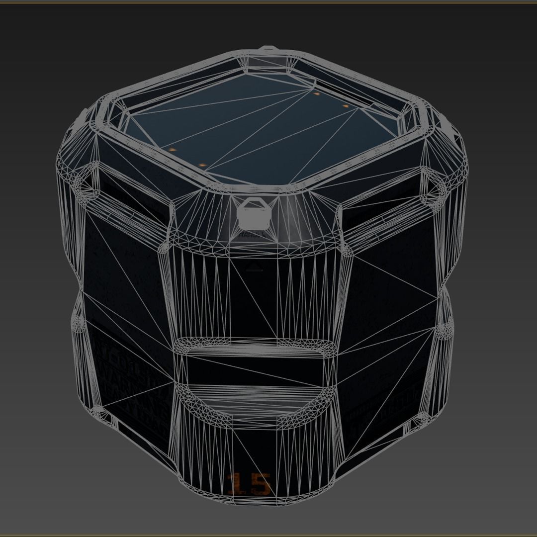 Sci-Fi Box-02 3D model_5