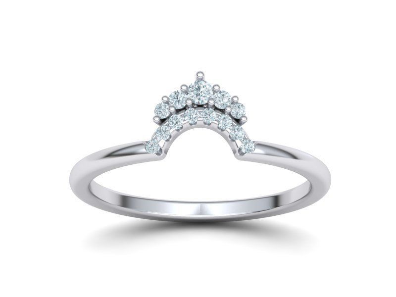 Match Band ring Rounded band ring Own design  3D print model_7