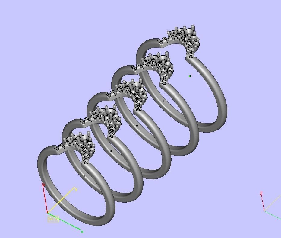 Match Band ring Rounded band ring Own design  3D print model_20