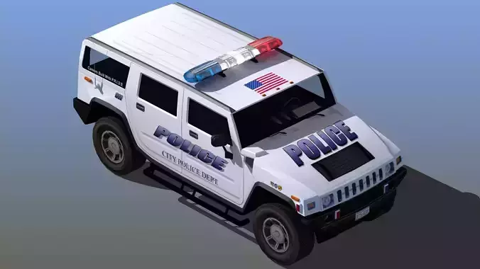 Police SUV Patrol Waggon