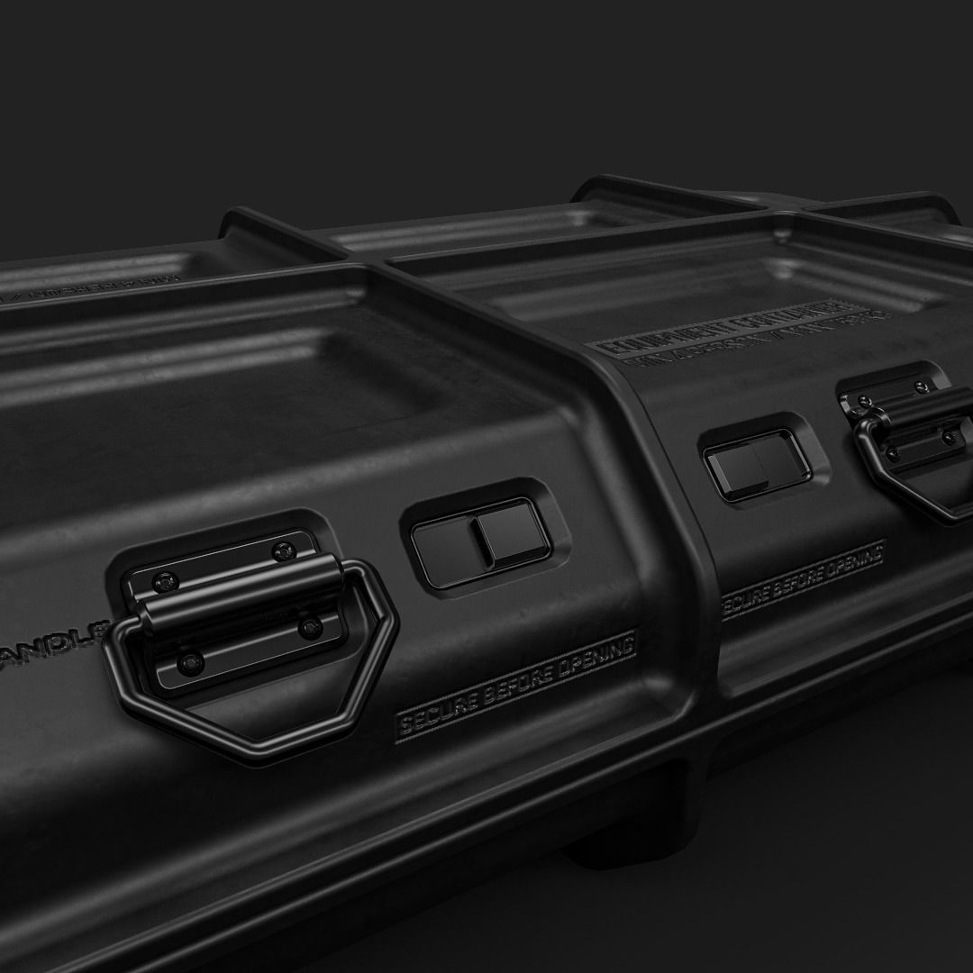 Sci-Fi Box-03 3D model_2