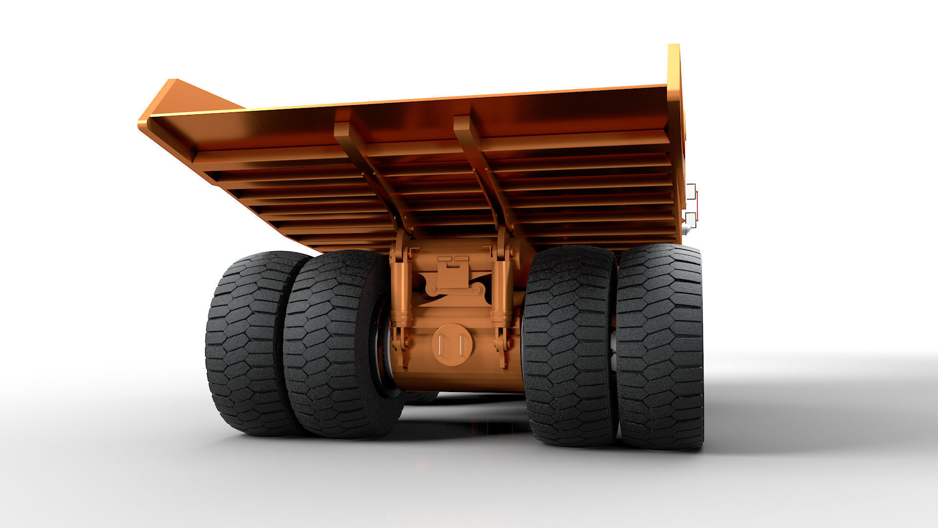 Rigged Hitachi Construction Machinery EH5000AC-3 Haul Truck 3D
