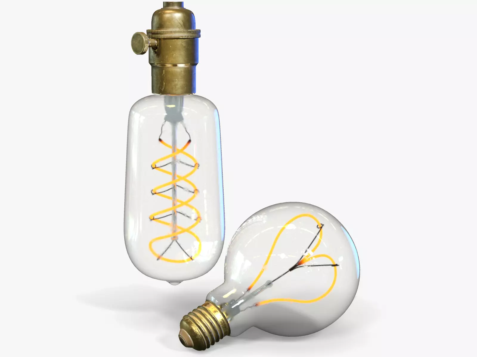 Edison Light Bulb 3D model