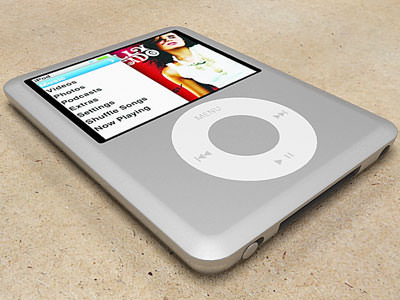 iPod Nano 3rd Generation 3D model_4