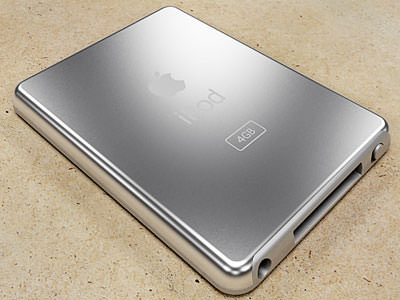 iPod Nano 3rd Generation 3D model_1