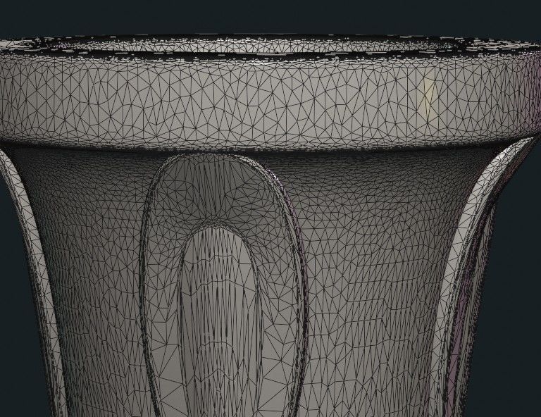 Scrollwork Vase 3D print model_13