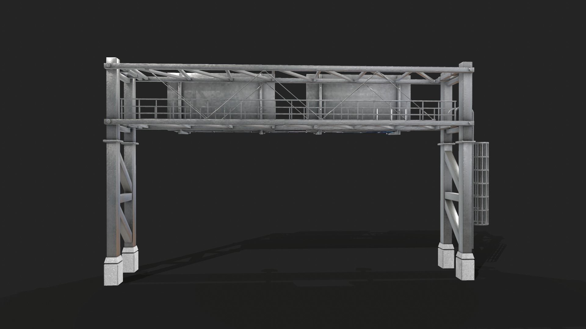Gantry Sign 3D model_16
